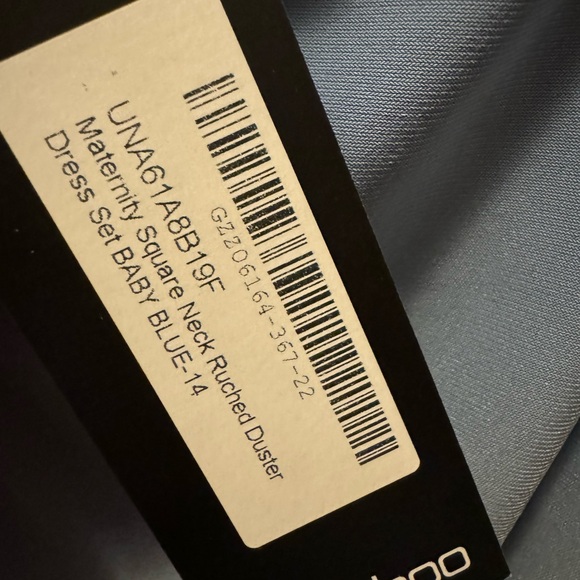 Blue Ruched Bodycon Dress - Picture 4 of 6